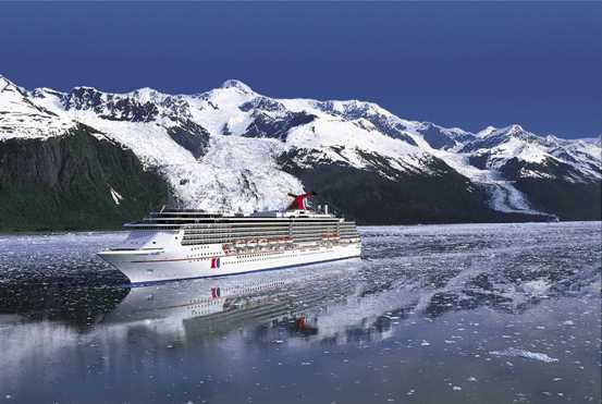 Carnival Spirit in Alaska