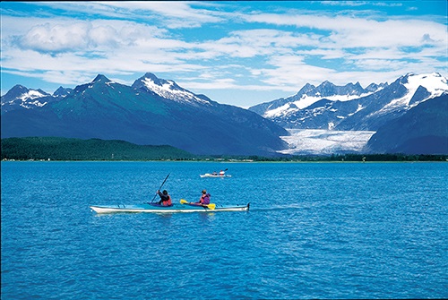 Kayaking in Alaska